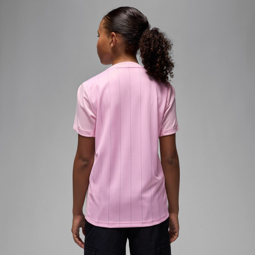 Jordan Paris Saint-Germain Jordan Brand Youth 2025/26 Fourth Academy Pro Pre-Match Top - Pink