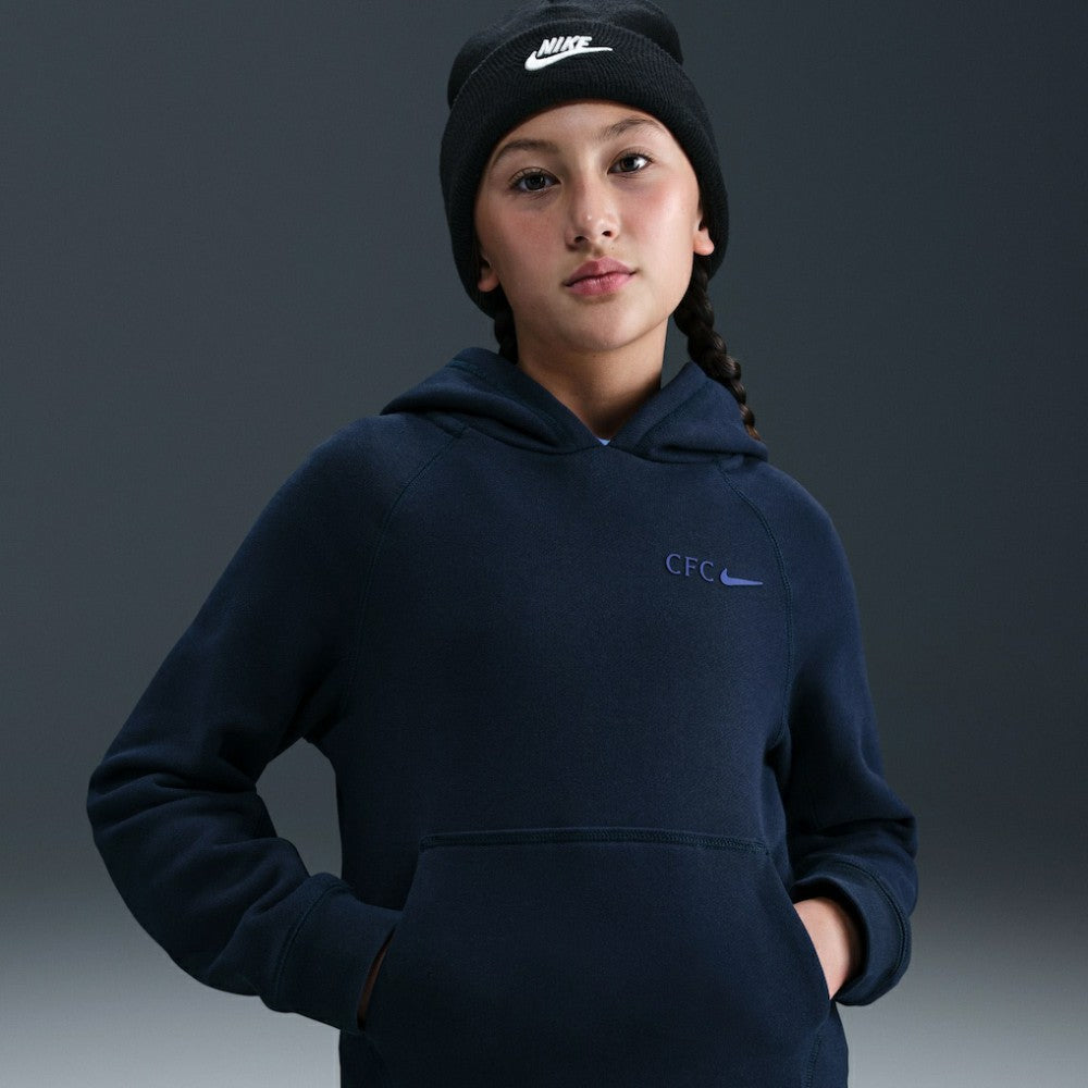 Nike Chelsea Youth Air Raglan Hoodie - Navy
