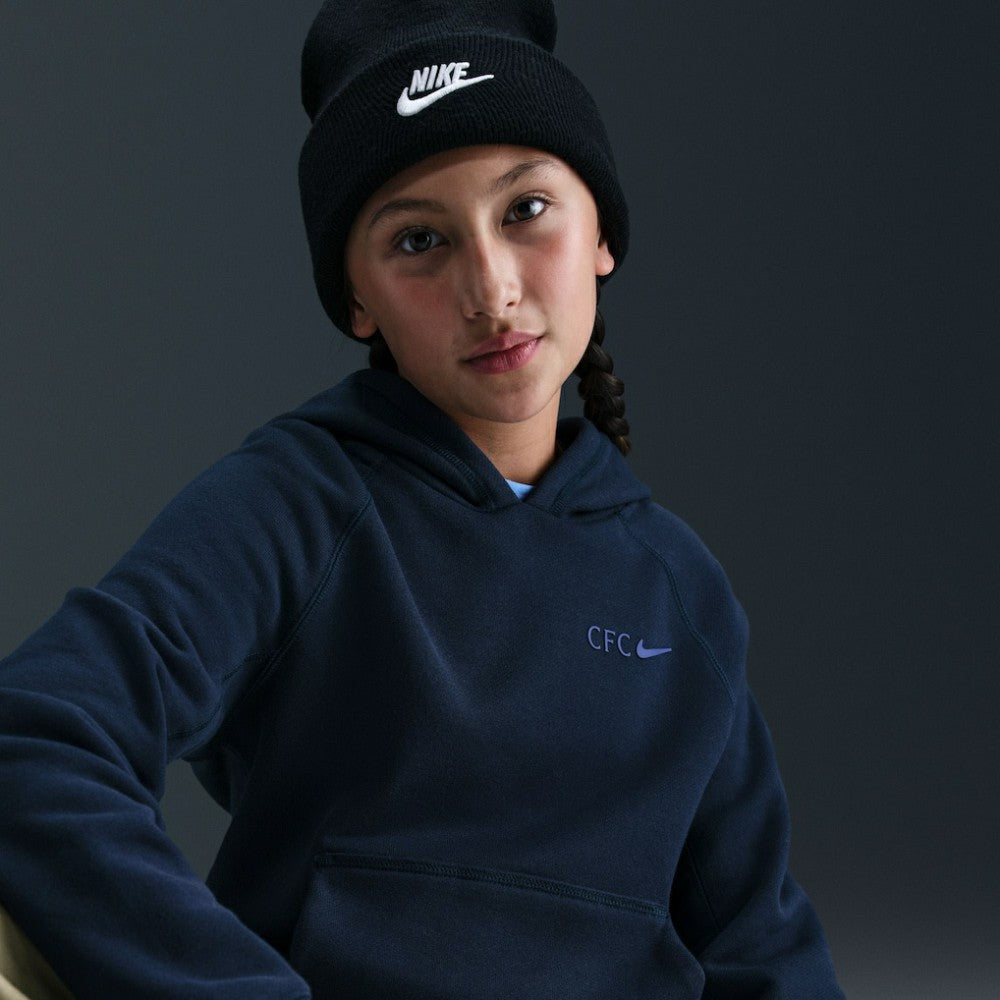 Nike Chelsea Youth Air Raglan Hoodie - Navy