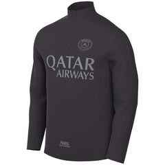 Nike Paris Saint-Germain Strike Drill Quarter-Zip Long Sleeve Dri-FIT Top - Anthracite