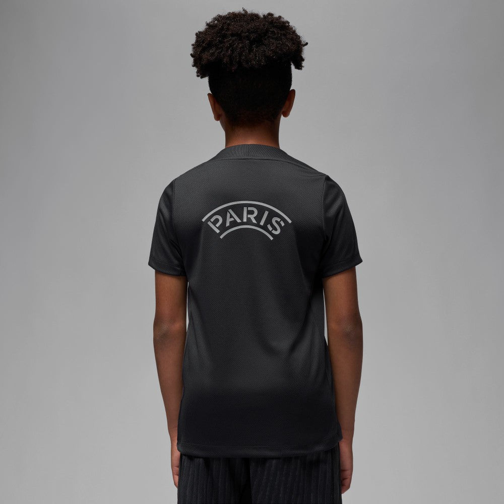 Jordan Paris Saint-Germain Jordan Brand Youth 2025/26 Strike Fourth Training Top - Black