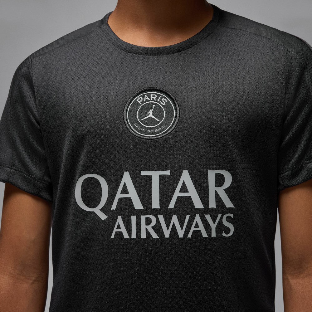 Jordan Paris Saint-Germain Jordan Brand Youth 2025/26 Strike Fourth Training Top - Black