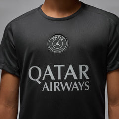 Jordan Paris Saint-Germain Jordan Brand Youth 2025/26 Strike Fourth Training Top - Black