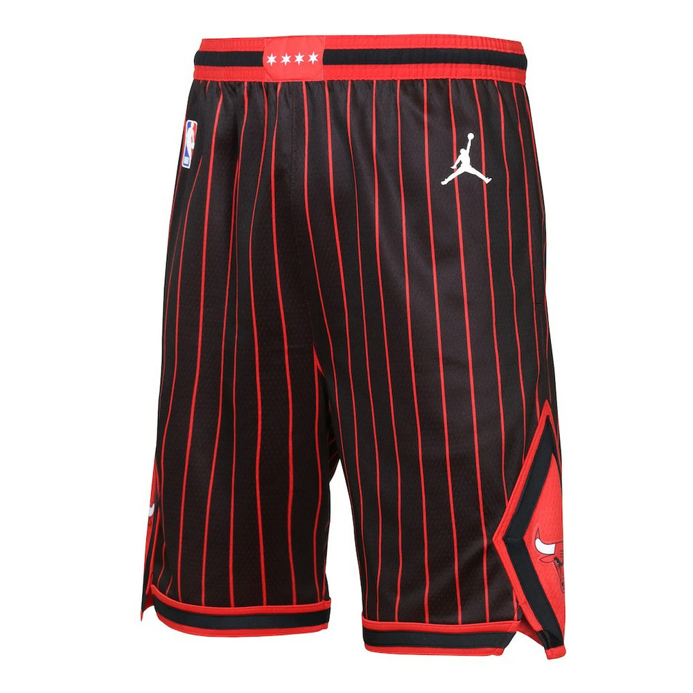 NBA - Chicago Bulls Jordan Brand Youth Authentic Statement Edition Swingman Shorts - Black