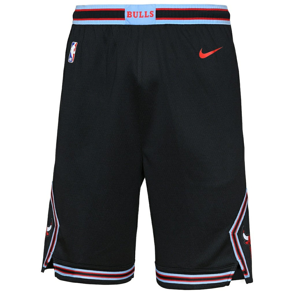 Nike - Chicago Bulls Youth 2025/26 City Edition Swingman Performance Shorts - Black