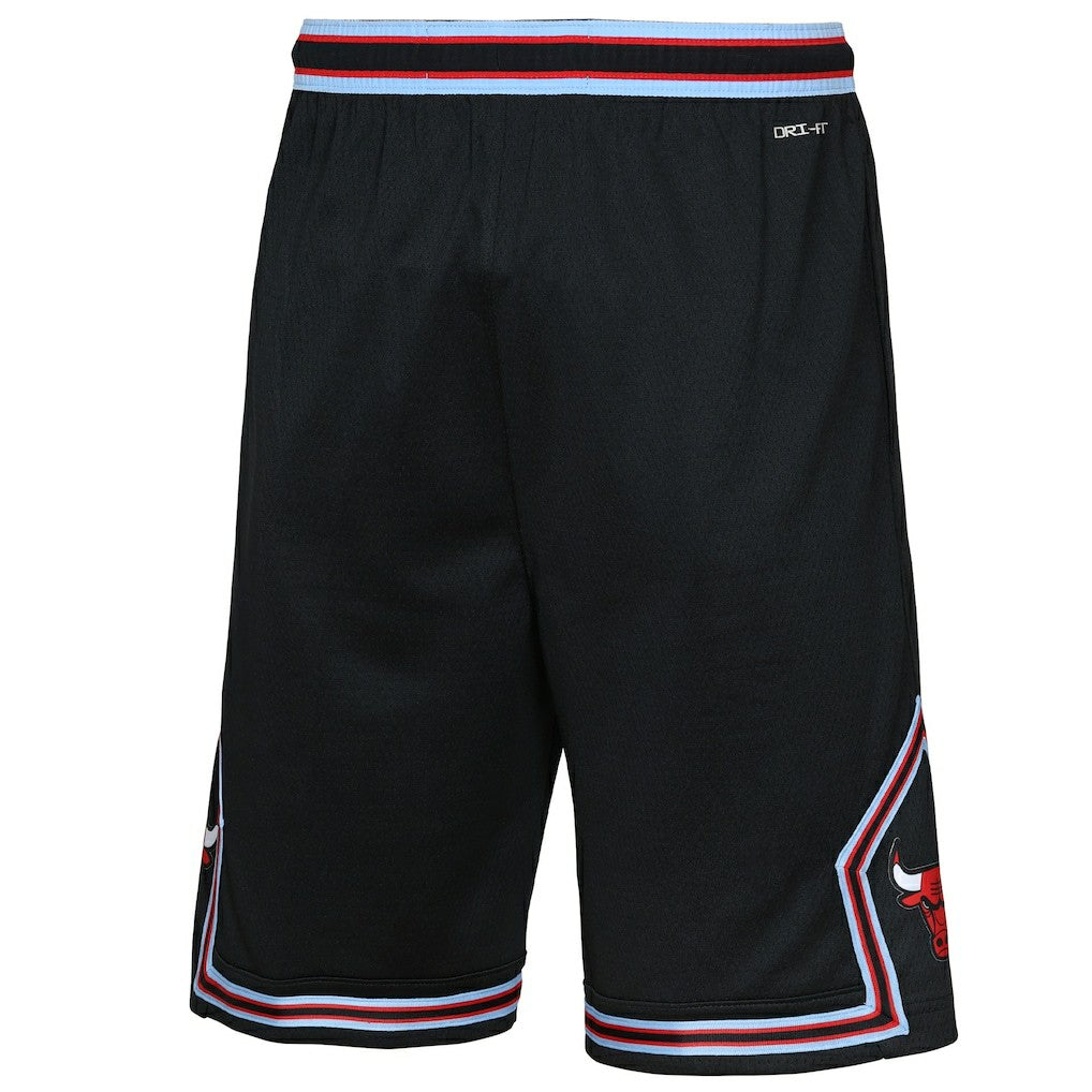 Nike - Chicago Bulls Youth 2025/26 City Edition Swingman Performance Shorts - Black