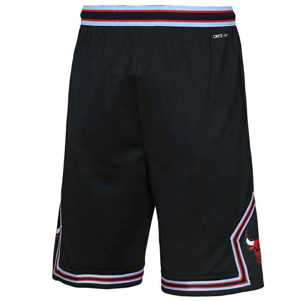 Nike - Chicago Bulls Youth 2025/26 City Edition Swingman Performance Shorts - Black