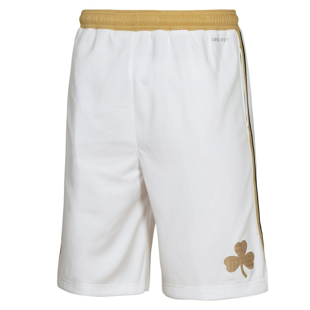 Nike - Boston Celtics Youth 2025/26 City Edition Swingman Performance Shorts - White