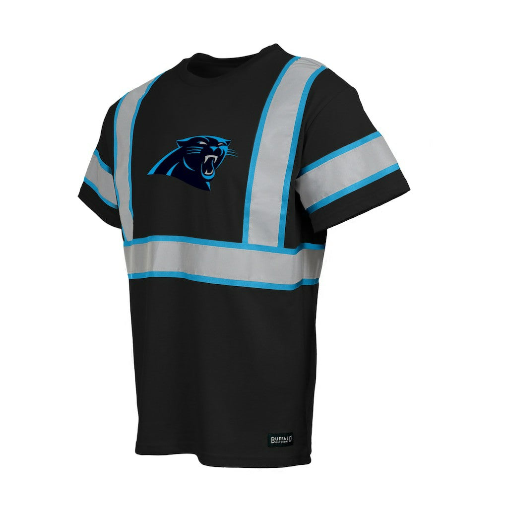 Carolina Panthers Safety Heavyweight T-Shirt Black - NFL