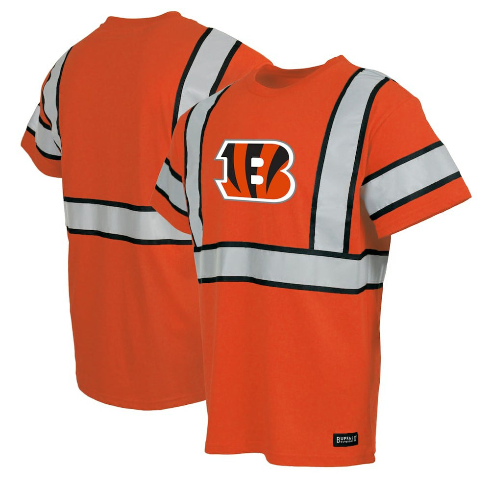 Cincinnati Bengals Safety Heavyweight T-Shirt Orange - NFL