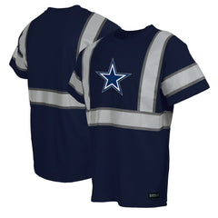 Dallas Cowboys Safety Heavyweight T-Shirt Navy - NFL