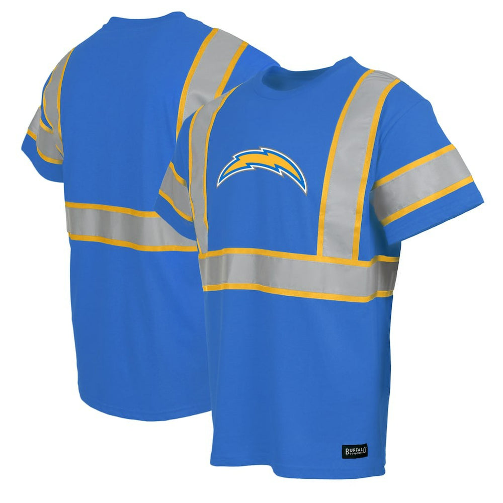 Los Angeles Chargers Safety Heavyweight T-Shirt Powder Blue - NFL