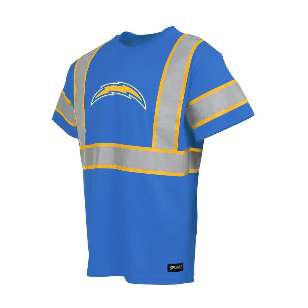 Los Angeles Chargers Safety Heavyweight T-Shirt Powder Blue - NFL