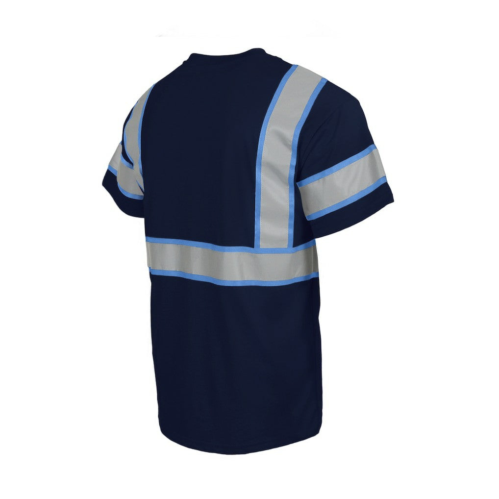 Tennessee Titans Safety Heavyweight T-Shirt Navy - NFL