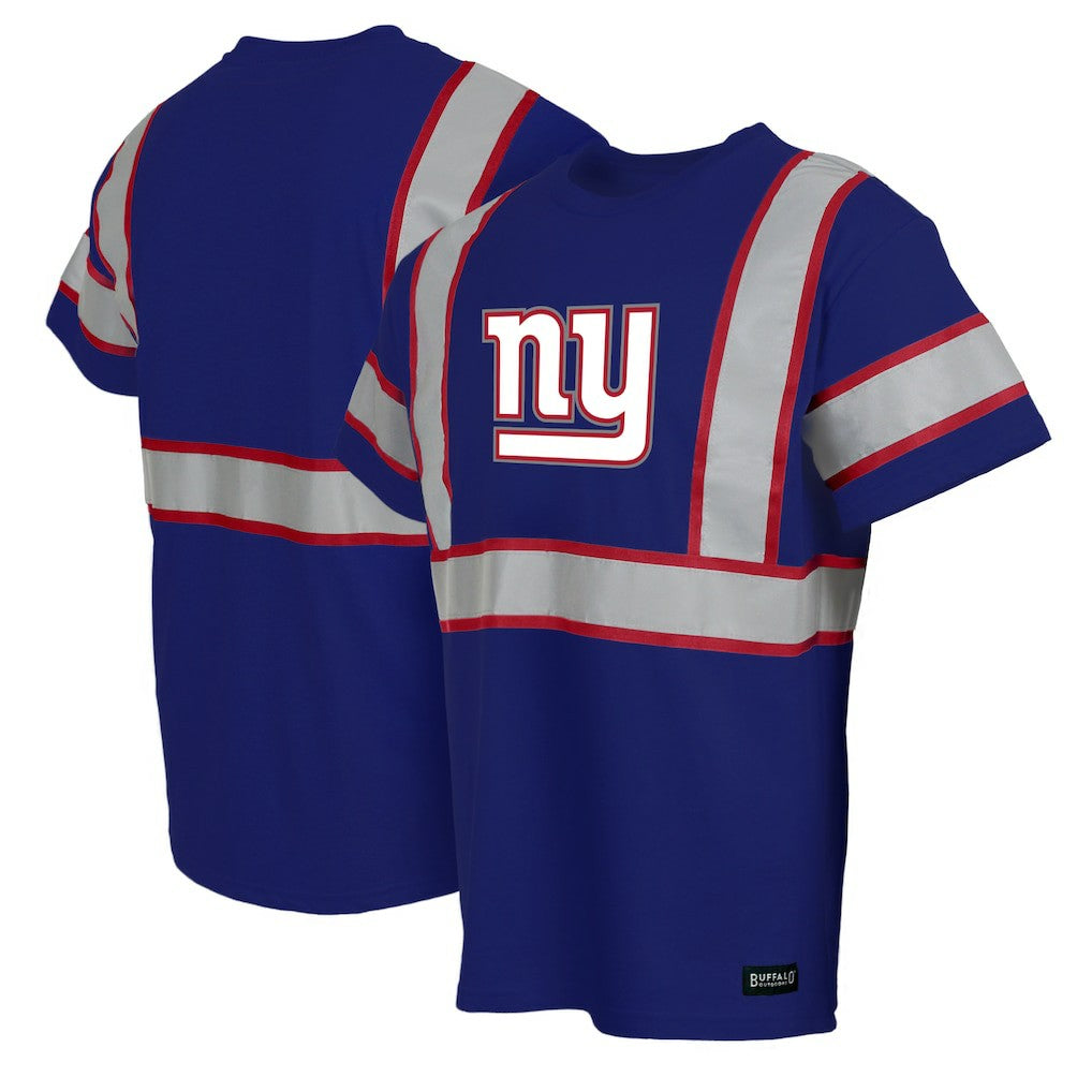 New York Giants Safety Heavyweight T-Shirt Royal - NFL