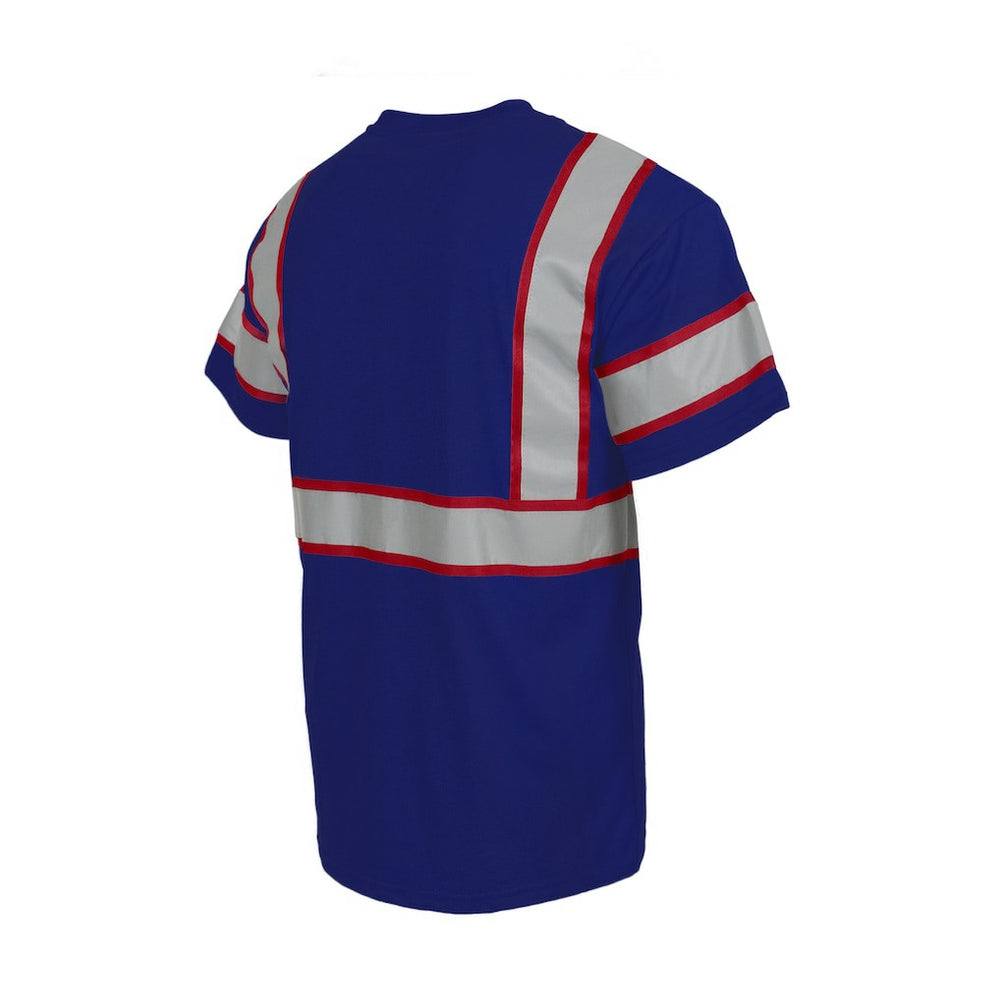 New York Giants Safety Heavyweight T-Shirt Royal - NFL