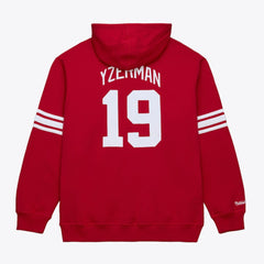 Steve Yzerman Detroit Red Wings - Mitchell & Ness 1997 Name & Number Premium Pullover Hoodie Scarlet