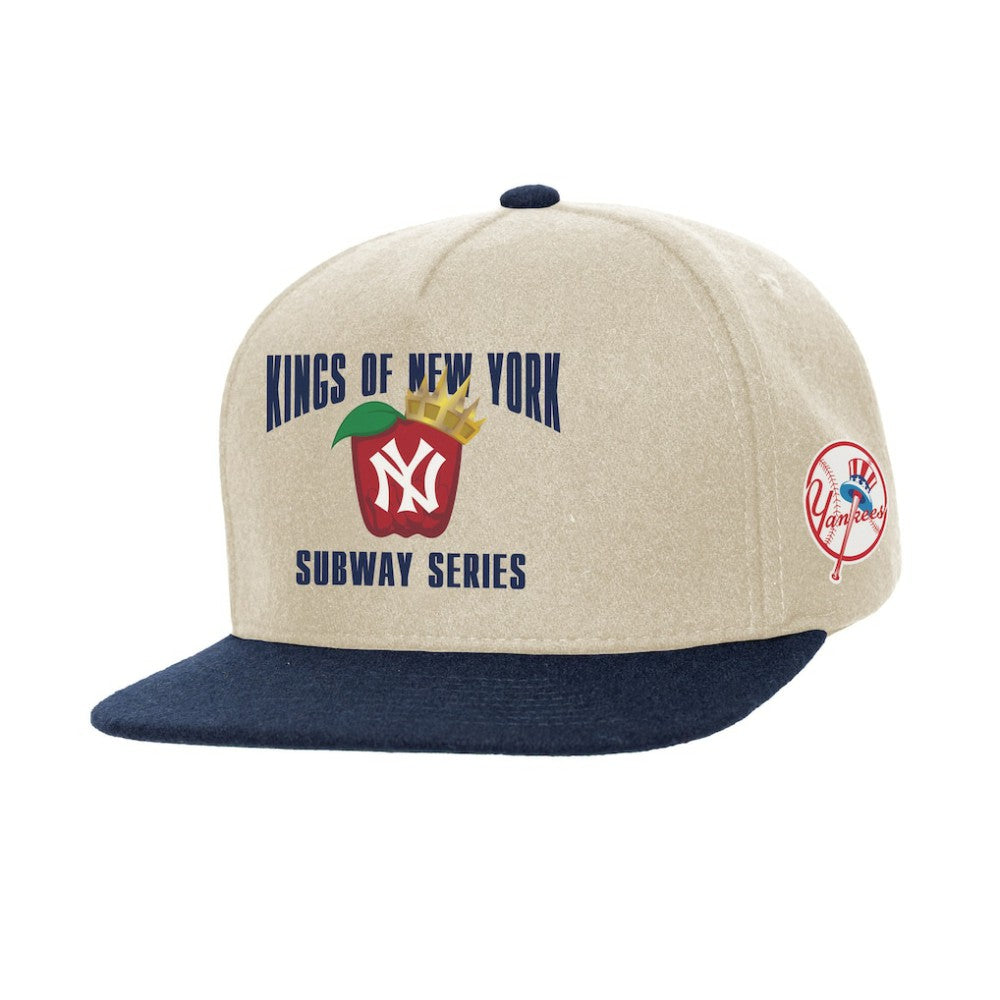 New York Yankees Mitchell & Ness Subway Series Matchup Pro Pinch Snapback Sale
