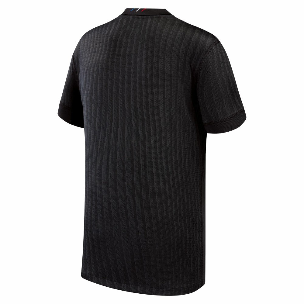 Jordan Paris Saint-Germain Jordan Brand Youth 2025/26 Fourth Replica Jerseys - Black