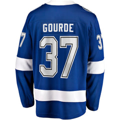 Yanni Gourde Tampa Bay Lightning - Fanatics Home Breakaway Jersey Blue