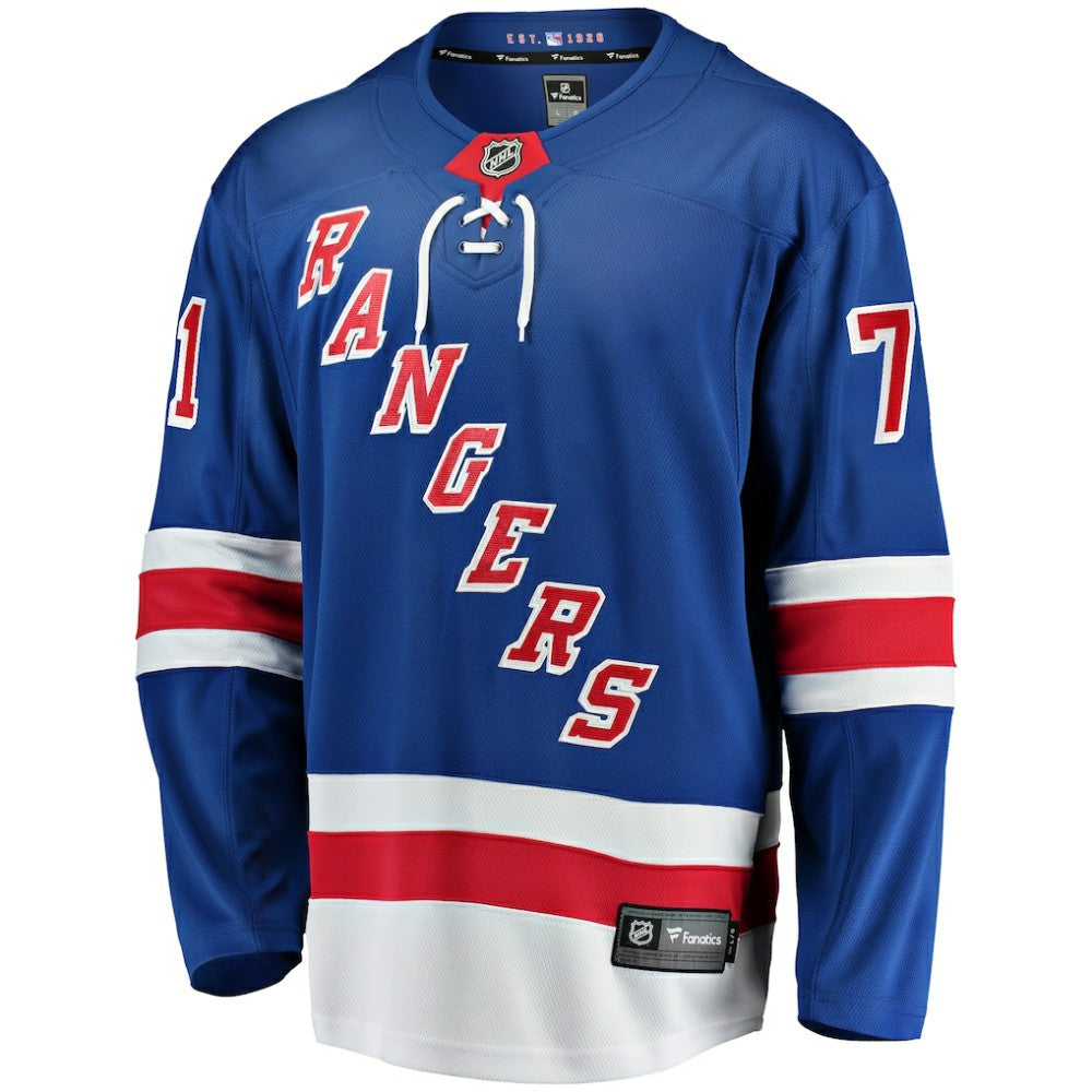 Juuso Parssinen New York Rangers Fanatics Home Breakaway Jersey Blue