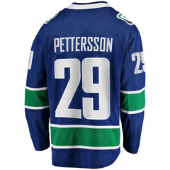 Marcus Pettersson Vancouver Canucks - Fanatics Home Breakaway Jersey Blue