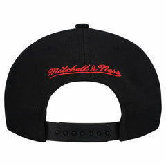 Carolina Hurricanes - Mitchell & Ness Retro Script Colorblock Snapback Hat Black