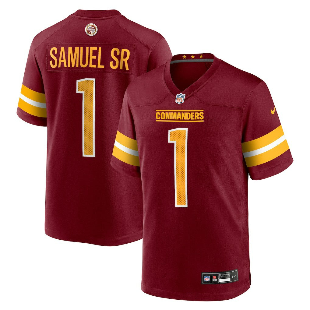 Deebo Samuel Sr Washington Commanders Game Player Jersey Burgundy - Nike