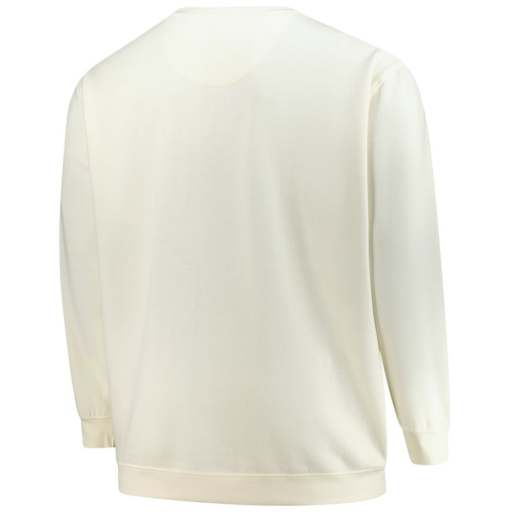 Dallas Cowboys Profile Big & Tall Fleece Sweatshirt Cream - NFL