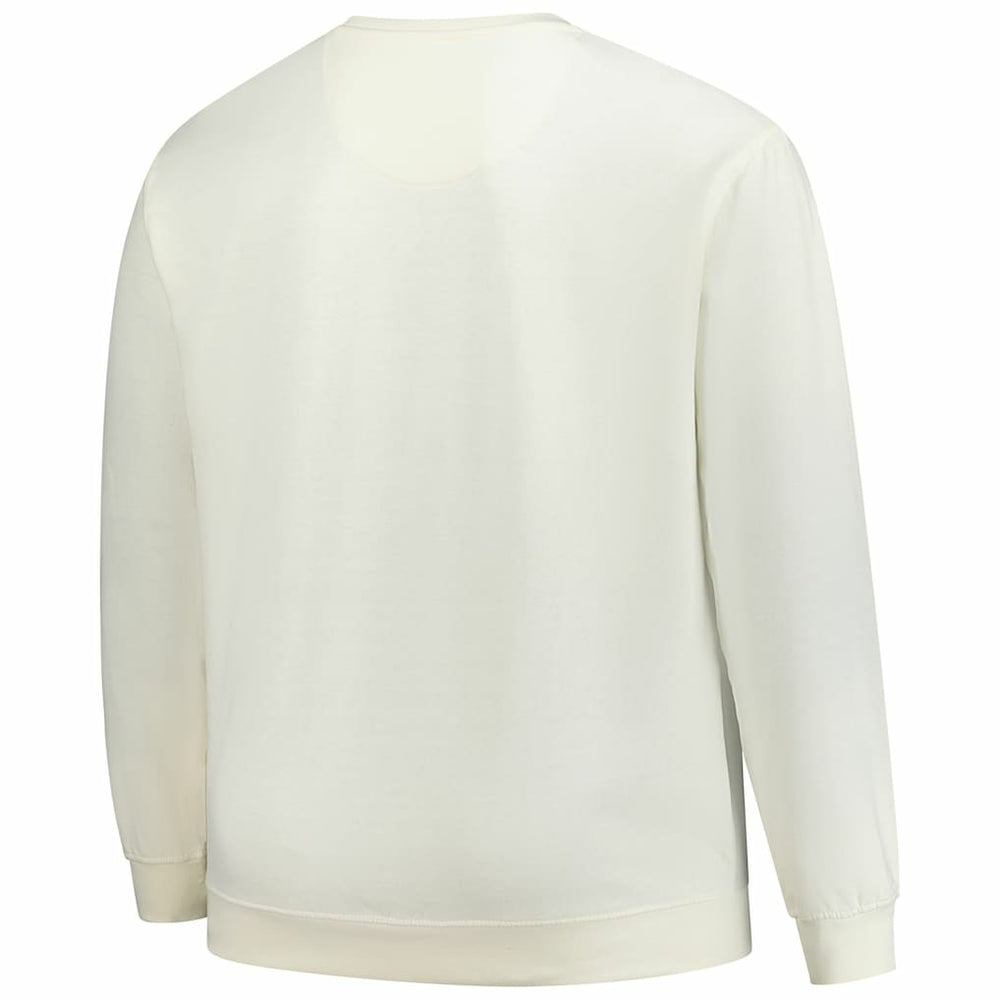 Minnesota Vikings Profile Big & Tall Fleece Sweatshirt Cream - NFL