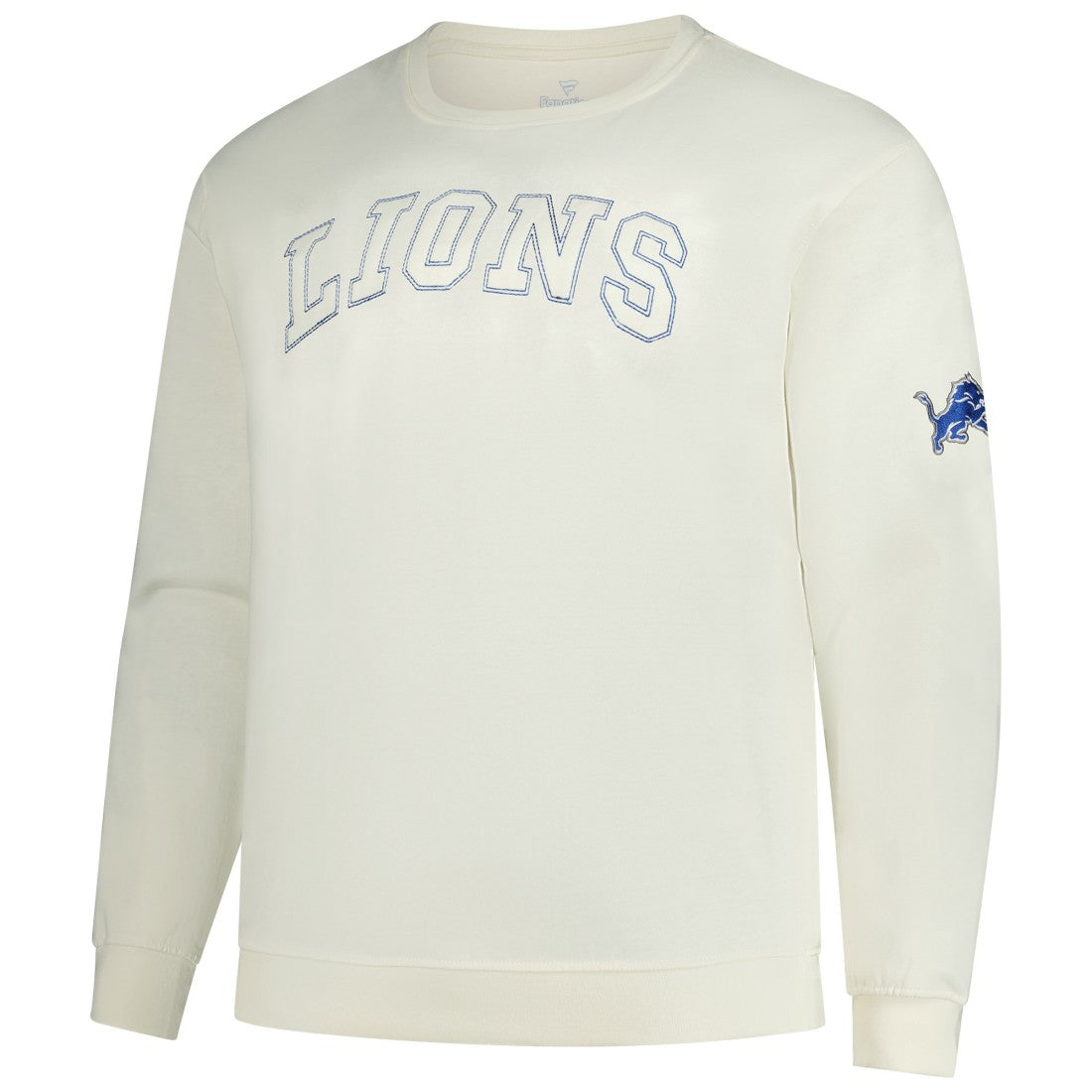 Detroit Lions Profile Big & Tall Fleece Sweatshirt Cream - NFL