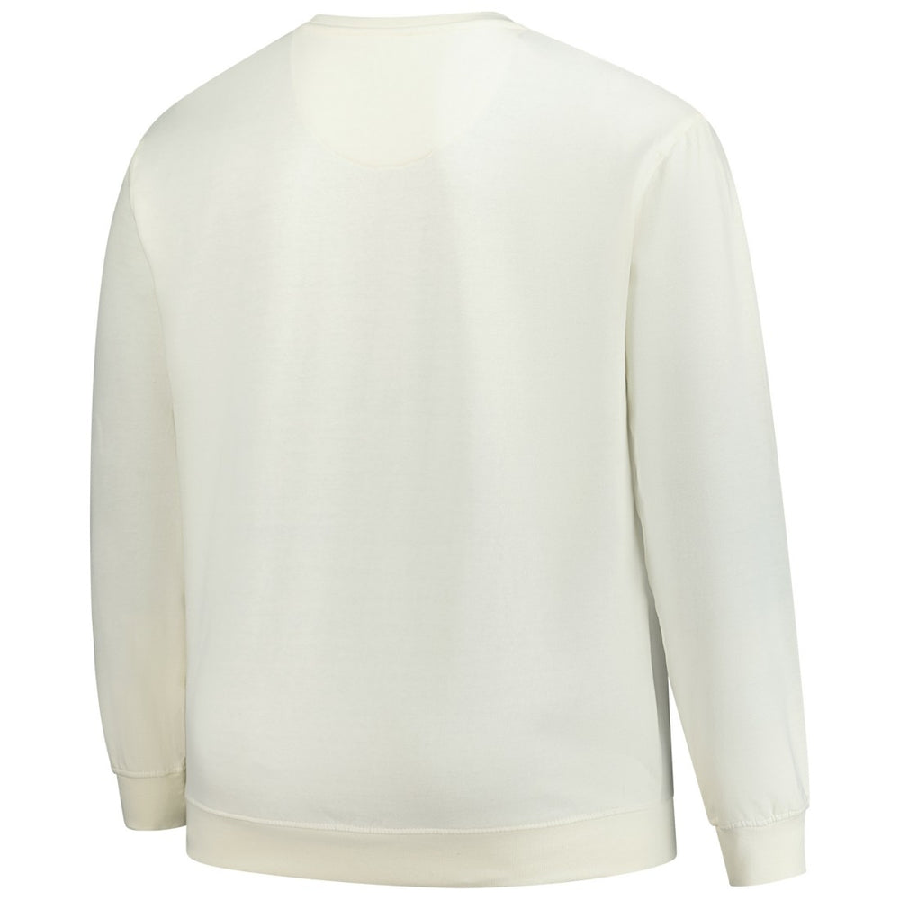 Detroit Lions Profile Big & Tall Fleece Sweatshirt Cream - NFL