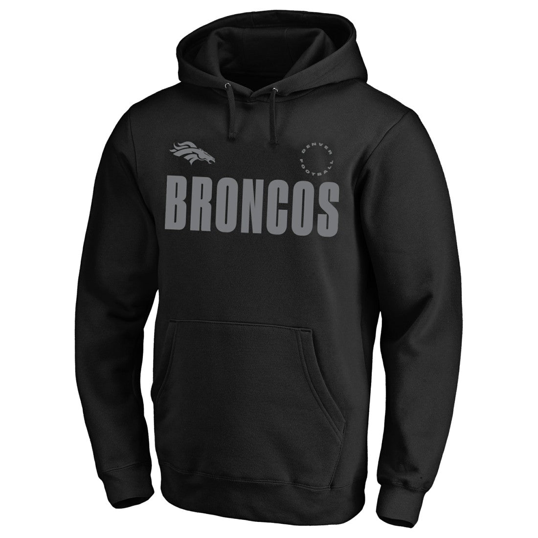 Denver Broncos Big & Tall Chip Shot Hoodie Black - Fanatics