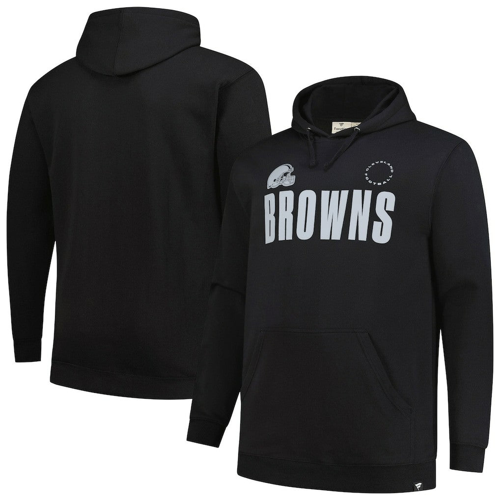 Cleveland Browns Big & Tall Chip Shot Hoodie Black - Fanatics