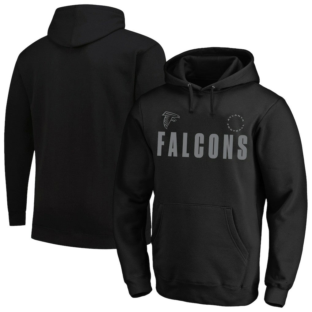 Atlanta Falcons Big & Tall Chip Shot Hoodie Black - Fanatics