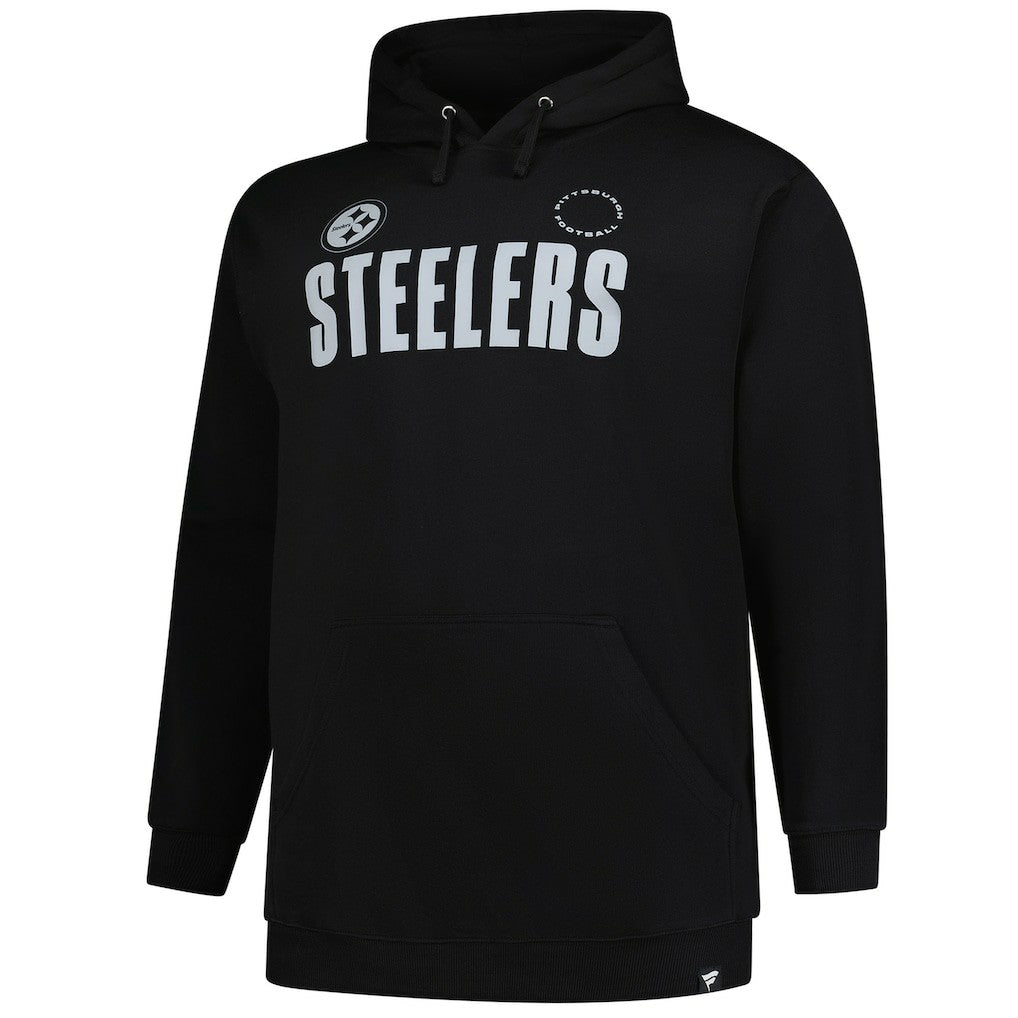 Pittsburgh Steelers Big & Tall Chip Shot Hoodie Black - Fanatics