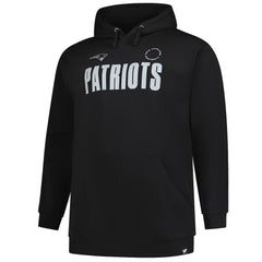 New England Patriots Big & Tall Chip Shot Hoodie Black - Fanatics
