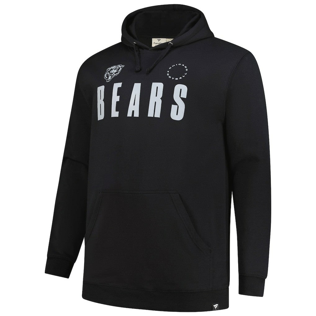 Chicago Bears Big & Tall Chip Shot Hoodie Black - Fanatics