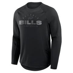 Buffalo Bills Big & Tall Coverage Scheme Long Sleeve T-Shirt Black - Fanatics
