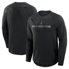 Las Vegas Raiders Big & Tall Coverage Scheme Long Sleeve T-Shirt Black - Fanatics