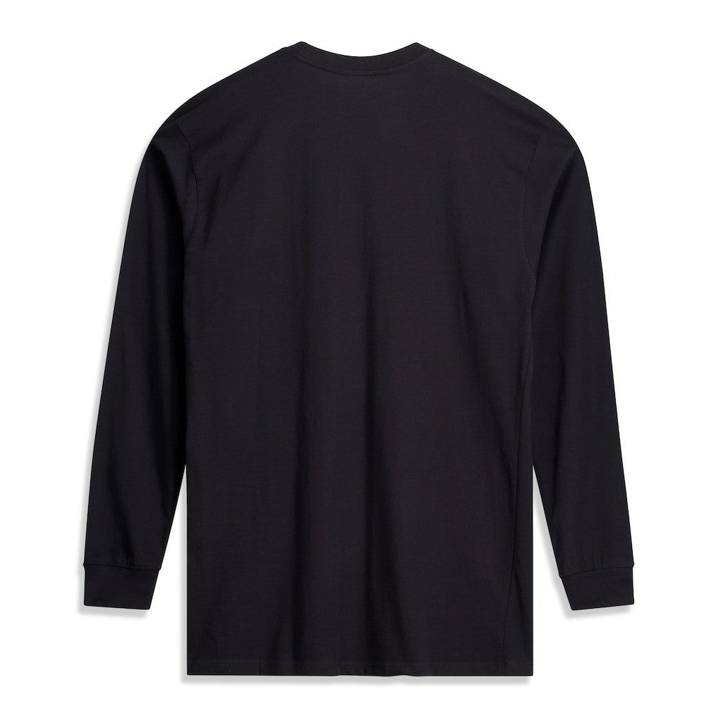 Baltimore Ravens Big & Tall Coverage Scheme Long Sleeve T-Shirt Black - Fanatics