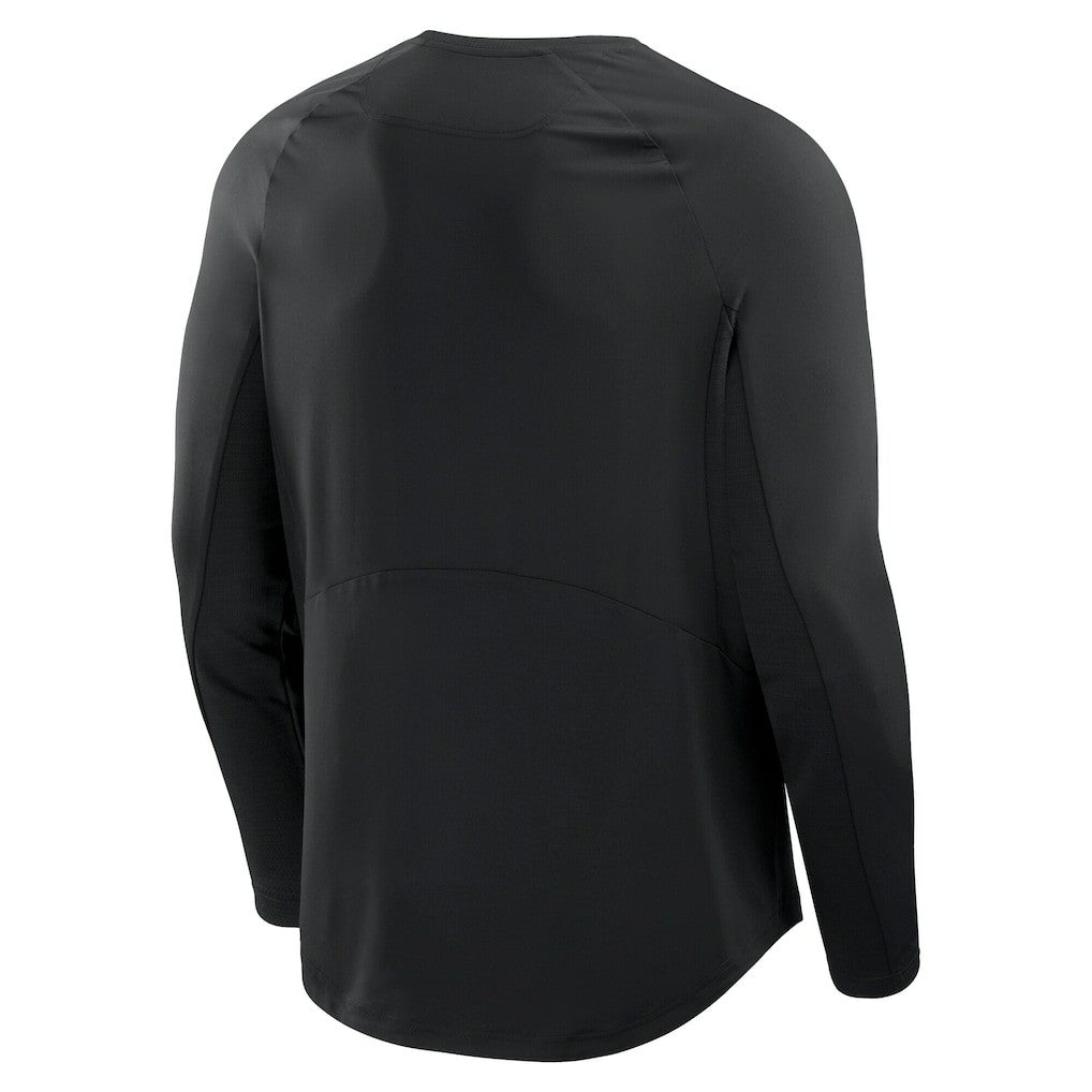 New Orleans Saints Big & Tall Coverage Scheme Long Sleeve T-Shirt Black - Fanatics