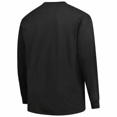 Tennessee Titans Big & Tall Coverage Scheme Long Sleeve T-Shirt Black - Fanatics
