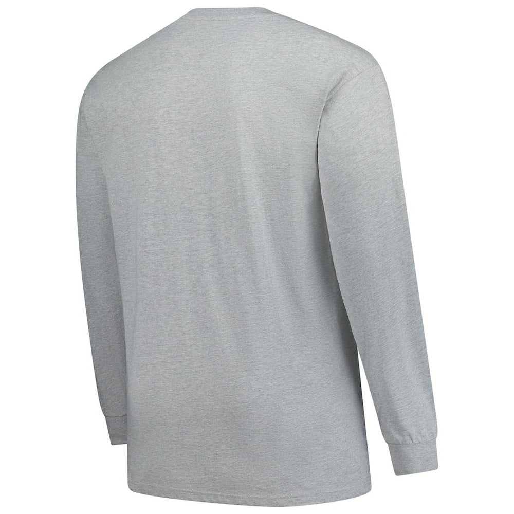 Indianapolis Colts Big & Tall Clock Management Legacy Long Sleeve T-Shirt Heather Gray - Fanatics