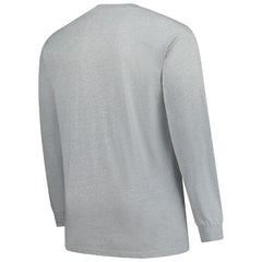 Indianapolis Colts Big & Tall Clock Management Legacy Long Sleeve T-Shirt Heather Gray - Fanatics