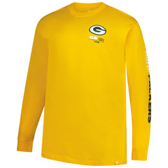 Green Bay Packers Big & Tall Clock Management Legacy Long Sleeve T-Shirt Gold - Fanatics