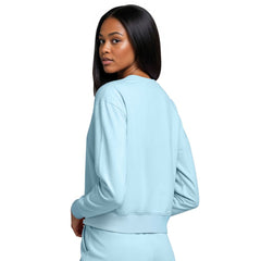 Toronto Maple Leafs - Concepts Sport Women's Tonal Pullover Tri-Blend Sweatshirt Light Blue