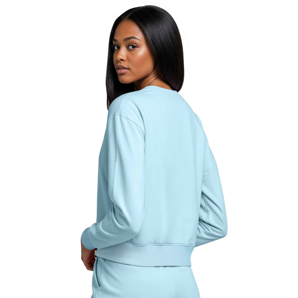 Seattle Kraken Concepts Sport Women's Tonal Pullover Sweatshirt Light Blue