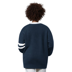 Dallas Cowboys Starter Women's Back Shot Button-Up Cardigan Navy - NFL