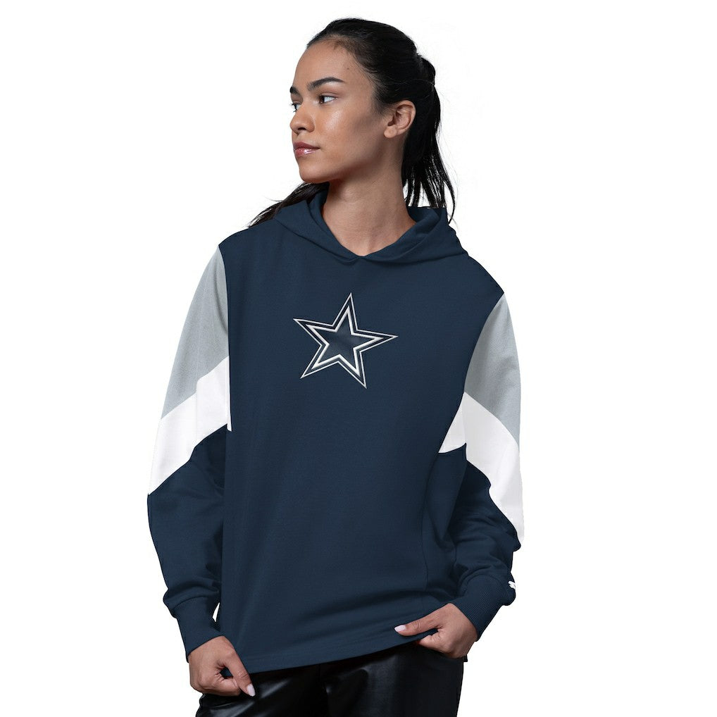 Dallas Cowboys Starter Women's Scrimmage Hoodie Navy - NFL